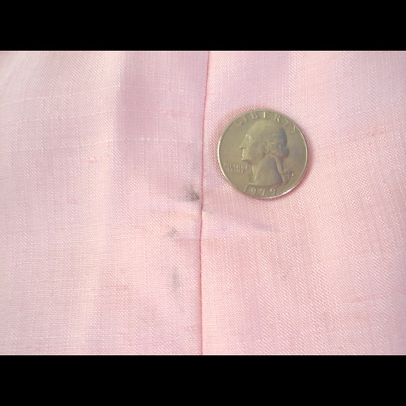 Vintage 60s Rene PINK Fitted Wiggle Dress BEADS Sm - Picture 10 of 16